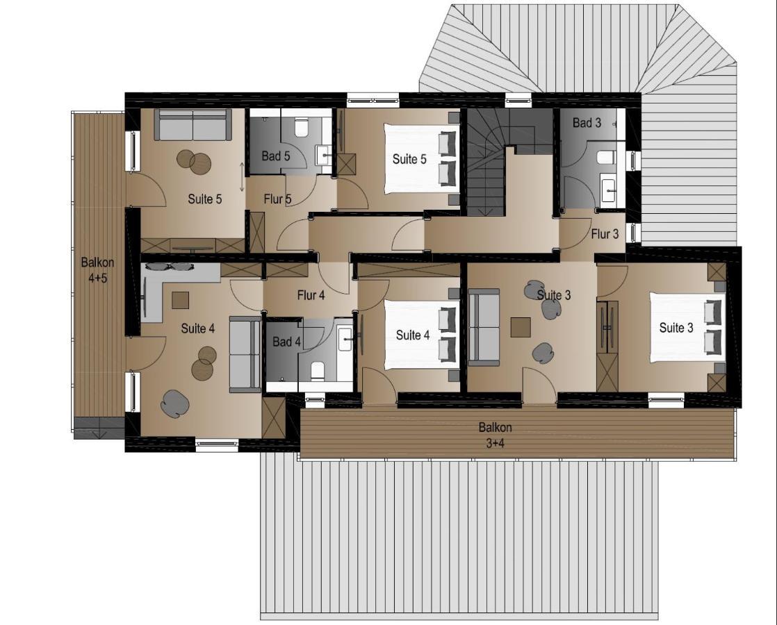 Serviced Luxury Chalet Evi, Ski-In Ski-Out Kaprun Kültér fotó